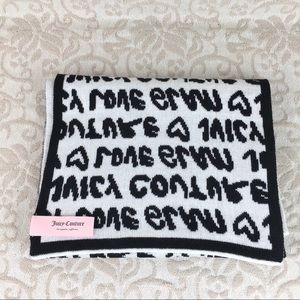 Juicy Couture Reversible Graffiti Print Scarf